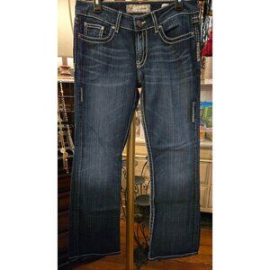 WB # 1067 Women's BKE Culture boot cut jeans, thick stitch